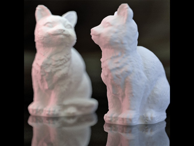 Adorable Kitties 3D Print 27352