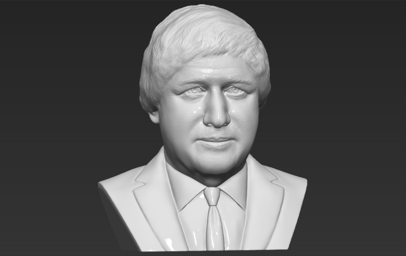 Boris Johnson bust 3D printing ready stl obj formats 3D Print 273521