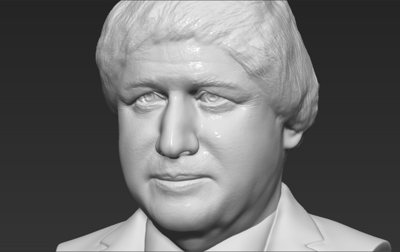 Boris Johnson bust 3D printing ready stl obj formats 3D Print 273523