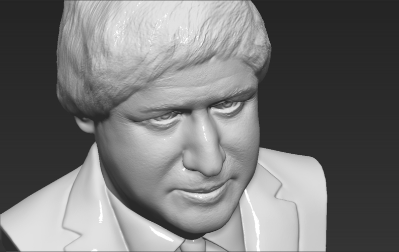 Boris Johnson bust 3D printing ready stl obj formats 3D Print 273525