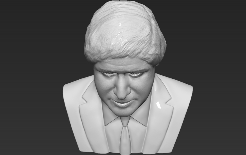 Boris Johnson bust 3D printing ready stl obj formats 3D Print 273526