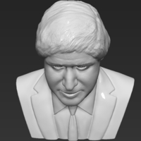 Boris Johnson bust 3D printing ready stl obj formats - Thumbnail 14