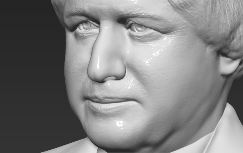 Boris Johnson bust 3D printing ready stl obj formats 3D Print 273529