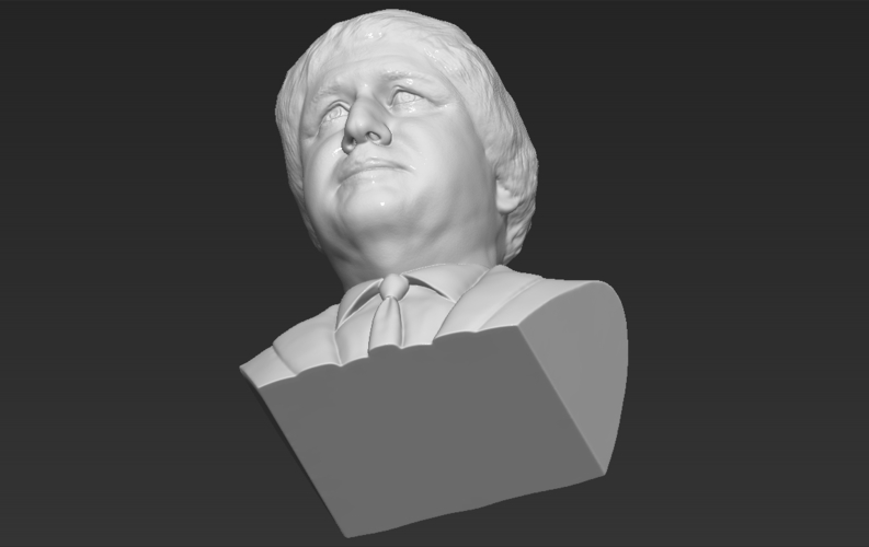 Boris Johnson bust 3D printing ready stl obj formats 3D Print 273531