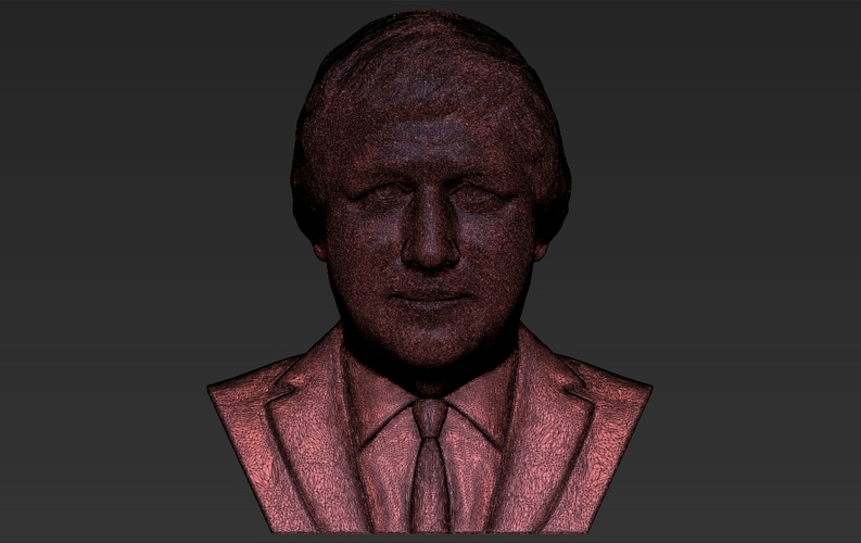 Boris Johnson bust 3D printing ready stl obj formats 3D Print 273534