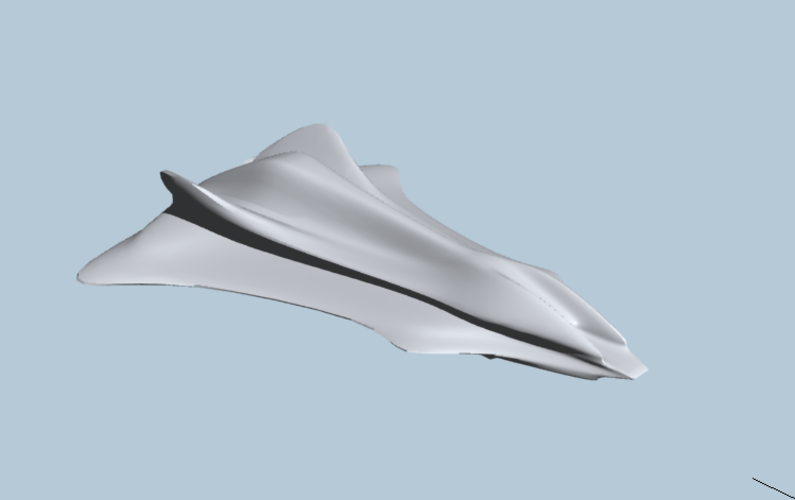 Fighter Jet Concept   3D Print 273575