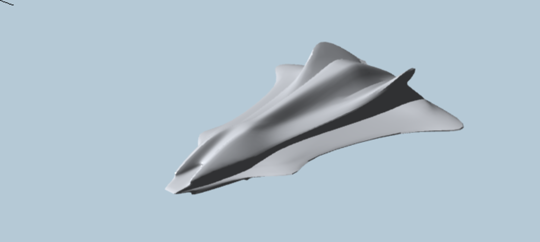 Fighter Jet Concept   3D Print 273579