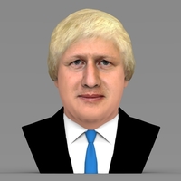 Small Boris Johnson bust ready for full color 3D printing 3D Printing 273583