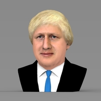 Boris Johnson bust ready for full color 3D printing - Thumbnail 2