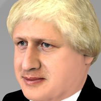 Boris Johnson bust ready for full color 3D printing - Thumbnail 8