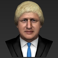Boris Johnson bust ready for full color 3D printing - Thumbnail 10