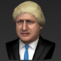 Boris Johnson bust ready for full color 3D printing - Thumbnail 11