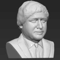 Boris Johnson bust ready for full color 3D printing - Thumbnail 17
