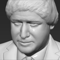 Boris Johnson bust ready for full color 3D printing - Thumbnail 19