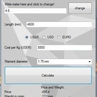 3D Print price calculator - Thumbnail 1