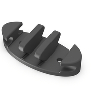 Small Zig Zag Anchor Cleat Anker Klemme Kajak Kayak 3D Printing 273644
