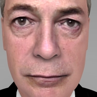 Nigel Farage bust ready for full color 3D printing - Thumbnail 8