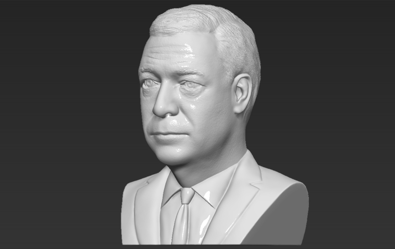 Nigel Farage bust ready for full color 3D printing 3D Print 273664