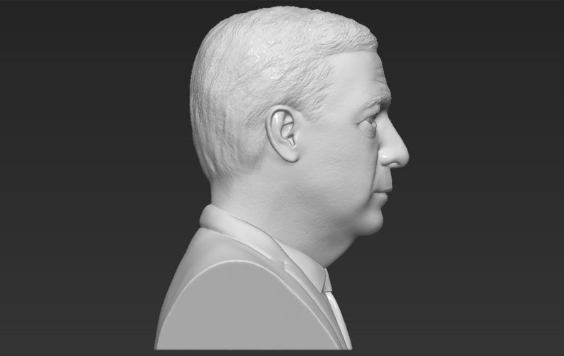 Nigel Farage bust ready for full color 3D printing 3D Print 273665