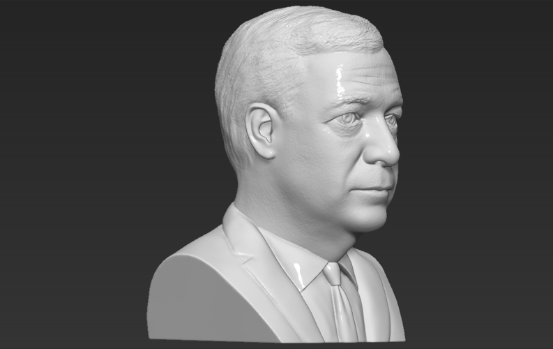Nigel Farage bust ready for full color 3D printing 3D Print 273666
