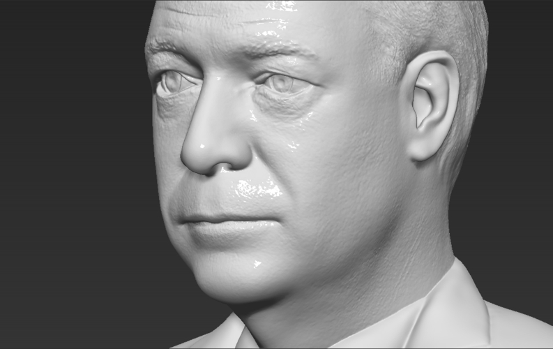 Nigel Farage bust ready for full color 3D printing 3D Print 273669