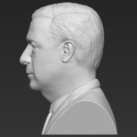 Nigel Farage bust 3D printing ready stl obj formats - Thumbnail 5