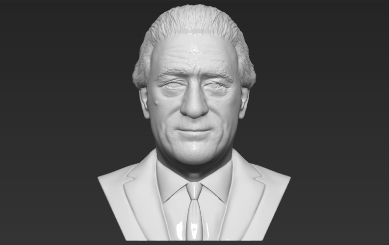 Robert De Niro bust 3D printing ready stl obj formats 3D Print 273692