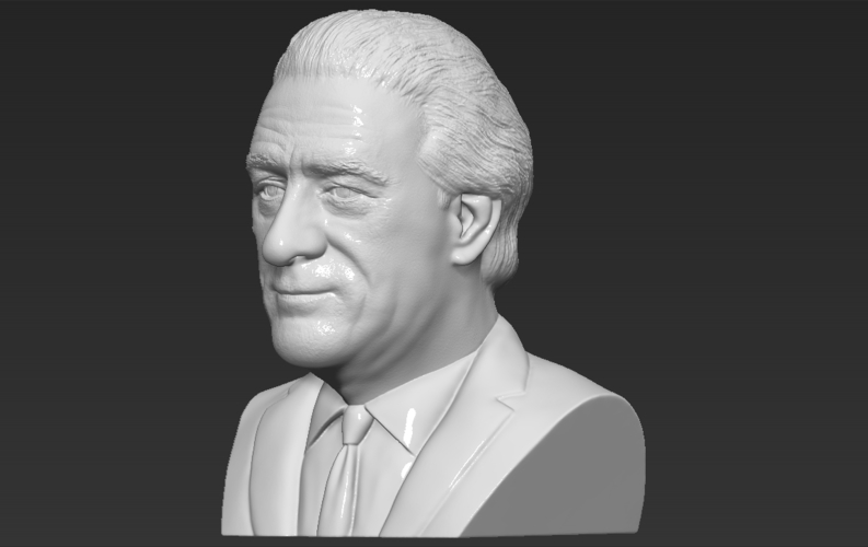 Robert De Niro bust 3D printing ready stl obj formats 3D Print 273694