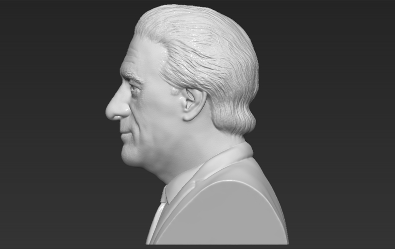 Robert De Niro bust 3D printing ready stl obj formats 3D Print 273695