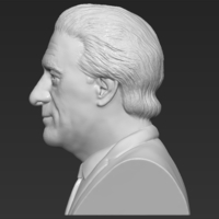 Robert De Niro bust 3D printing ready stl obj formats - Thumbnail 4