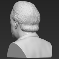 Robert De Niro bust 3D printing ready stl obj formats - Thumbnail 5
