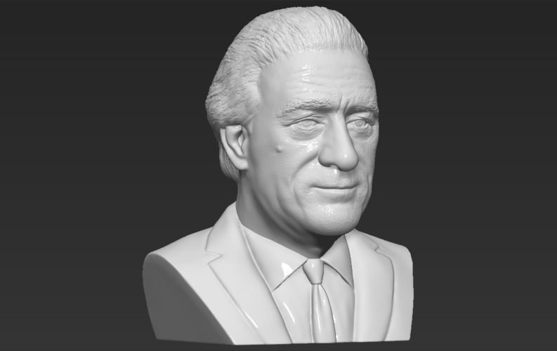 Robert De Niro bust 3D printing ready stl obj formats 3D Print 273699