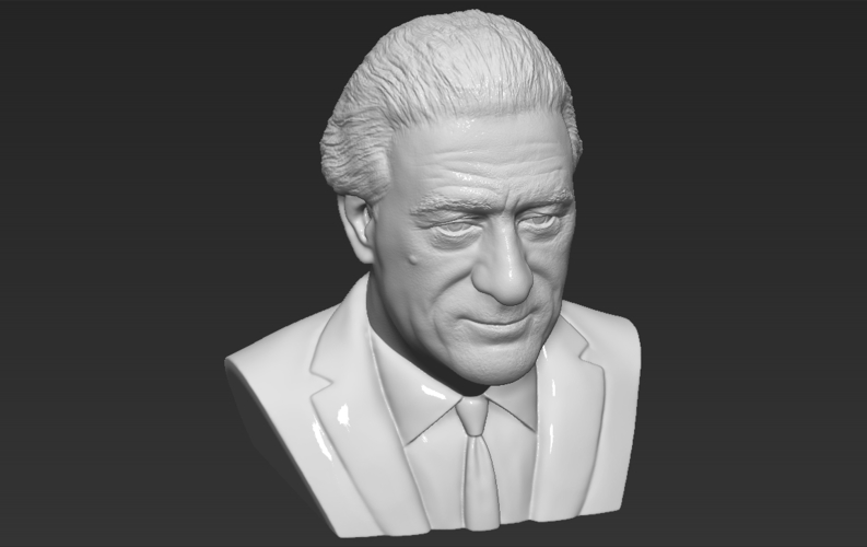 Robert De Niro bust 3D printing ready stl obj formats 3D Print 273701