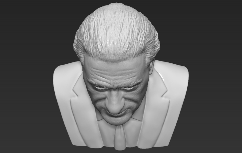 Robert De Niro bust 3D printing ready stl obj formats 3D Print 273703