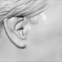 Robert De Niro bust 3D printing ready stl obj formats - Thumbnail 19