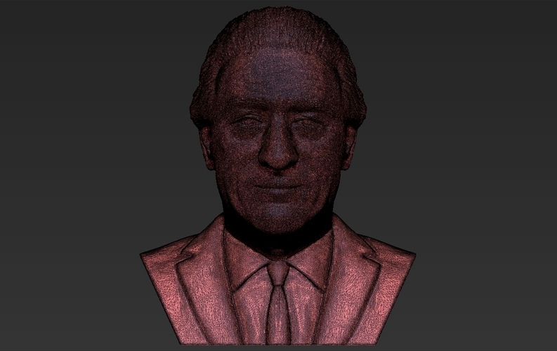 Robert De Niro bust 3D printing ready stl obj formats 3D Print 273711