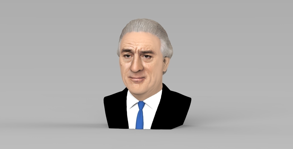 Robert De Niro bust ready for full color 3D printing 3D Print 273714