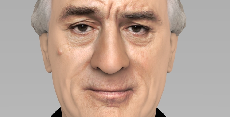 Robert De Niro bust ready for full color 3D printing 3D Print 273720