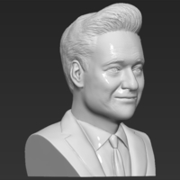 Conan OBrien bust 3D printing ready stl obj formats - Thumbnail 9