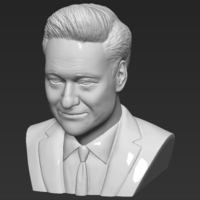 Conan OBrien bust 3D printing ready stl obj formats - Thumbnail 12