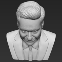 Conan OBrien bust 3D printing ready stl obj formats - Thumbnail 13