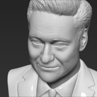 Conan OBrien bust 3D printing ready stl obj formats - Thumbnail 17
