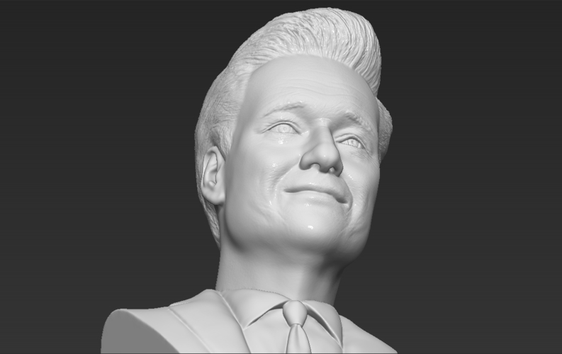Conan OBrien bust 3D printing ready stl obj formats 3D Print 273753