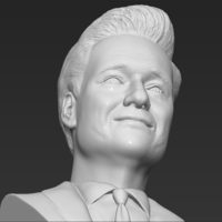 Conan OBrien bust 3D printing ready stl obj formats - Thumbnail 18
