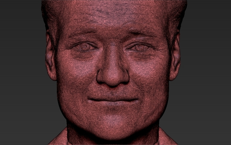 Conan OBrien bust 3D printing ready stl obj formats 3D Print 273757