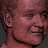 Conan OBrien bust 3D printing ready stl obj formats - Thumbnail 23
