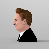 Conan OBrien bust ready for full color 3D printing - Thumbnail 4