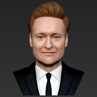 Conan OBrien bust ready for full color 3D printing - Thumbnail 9