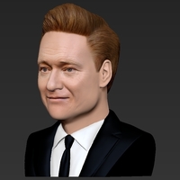 Conan OBrien bust ready for full color 3D printing - Thumbnail 10