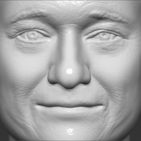 Conan OBrien bust ready for full color 3D printing - Thumbnail 20